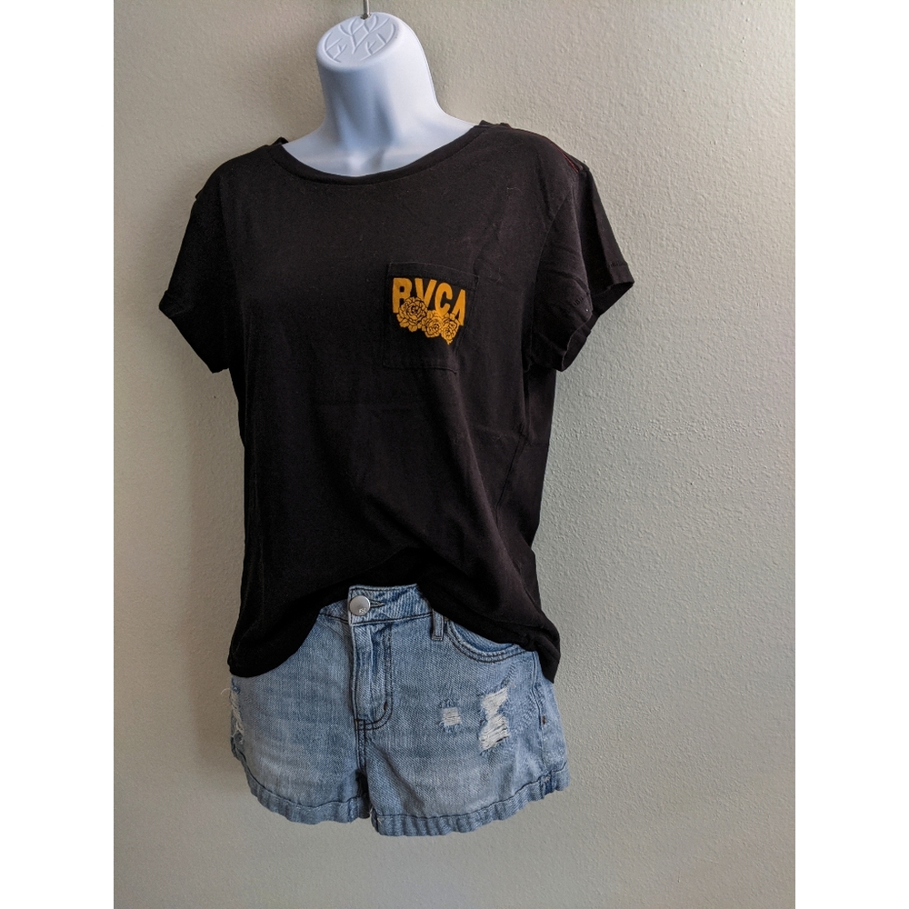 Women's RVCA Flower Pocket Tee